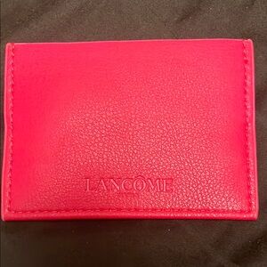 Lancome Pink Card Holder